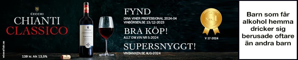 Annons för viner