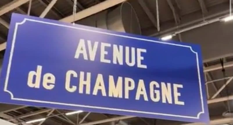 Avenue de Champagne en succé